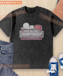 Top Ohio Valley Conference Beach Volleyball Championship 2026 Martin TN washed t-shirt design featuring vibrant graphics.