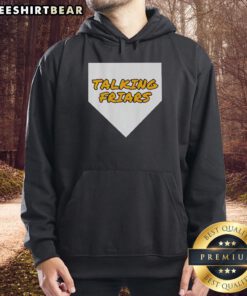 Alt Text: Top San Diego Padres Talking Friars logo hoodie featuring bold graphics and a comfortable fit for fans.