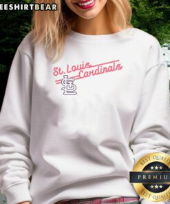 Cozy Top St. Louis Cardinals Soft As A Grape sweatshirt in vibrant team colors, perfect for fans and chilly game days.