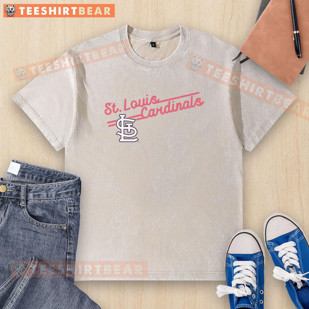 Soft as a Grape washed t-shirt featuring St. Louis Cardinals logo, perfect for fans and casual wear.