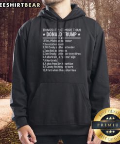 Awesome Anti Trump Sarcastic Political Humor Resistance Statement Hoodie in a vibrant color, perfect for making a statement.
