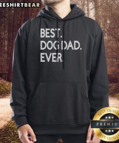 Awesome Best Dog Dad Ever Hoodie in a cozy fit, perfect for dog lovers