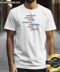 Awesome Brunson Bridges Towns Anunoby Robinson Hart Knicks New York NBA Basketball