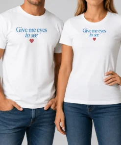 Awesome Dallas Cowboys Cheerleaders Give Me Eyes To See t shirt in classic fit with blue and white design