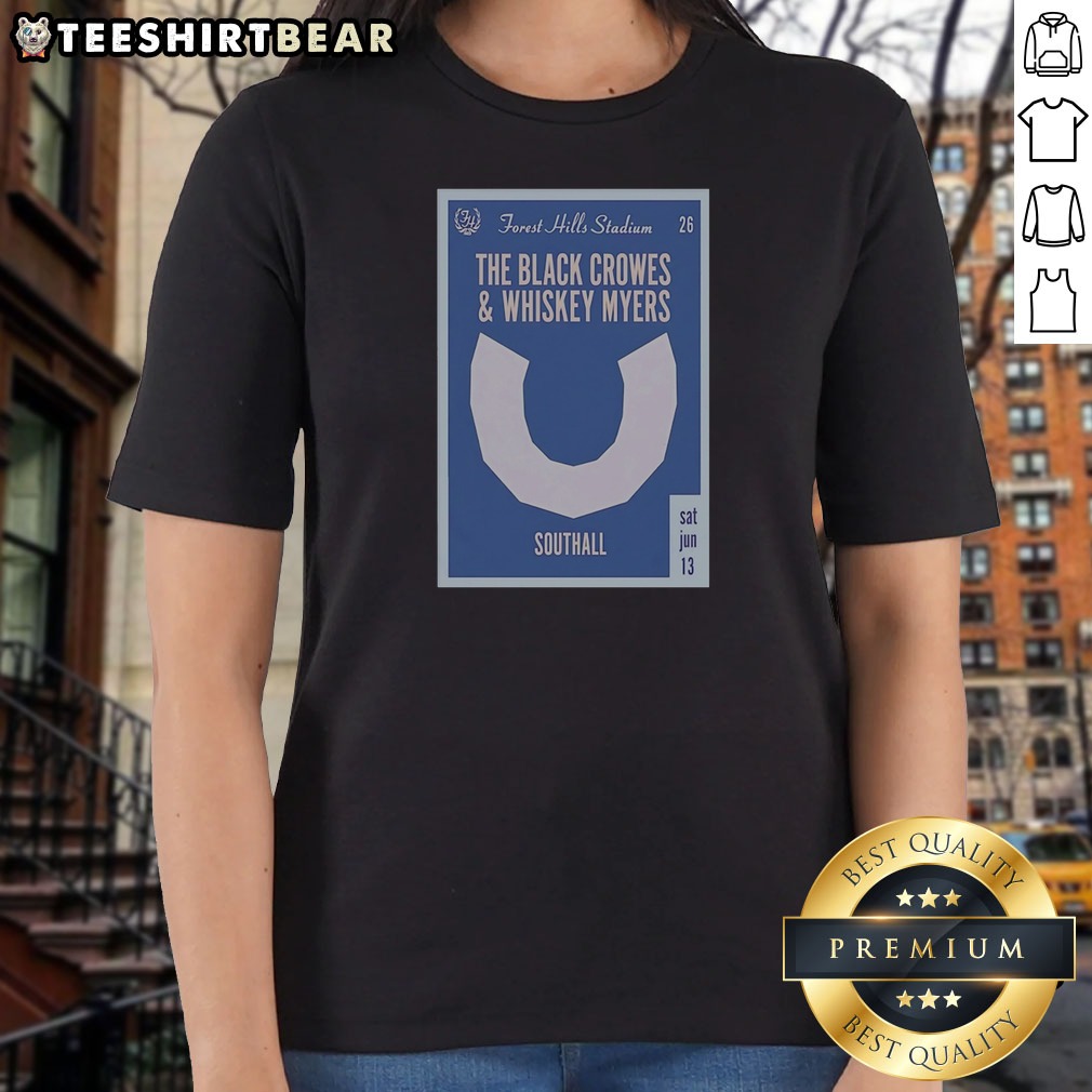 Awesome Forest Hills Two Rock Acts Horseshoe Stadium June Southall Concert Poster Art Shirt on Ladies Shirt Awesome Forest Hills Two Rock Acts Horseshoe Stadium June Southall Concert Poster Art Shirt shown as a ladies shirt preview