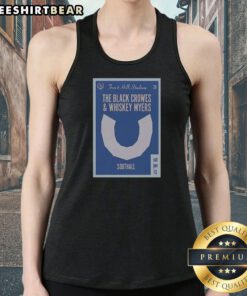Awesome Forest Hills Two Rock Acts Horseshoe Stadium June Southall Concert Poster Art Tank top in black with vintage concert poster design
