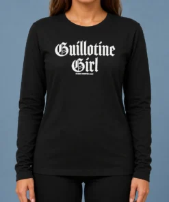 Awesome Guillotine Girl 2026 Creeper Cult Long Sleeve Shirt