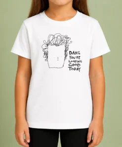 Awesome Man Dang Youre Looking Good Today Kids T-Shirt