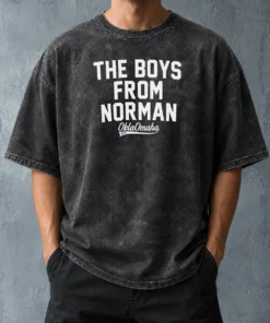 Awesome Oklahoma The Boys From Norman Washed T-Shirt