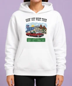 Awesome Panic Goin Out West Tour Summer 2026 Hoodie