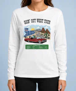 Awesome Panic Goin Out West Tour Summer 2026 Long Sleeve Shirt