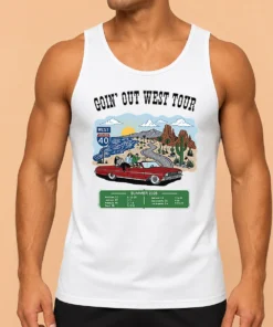 Awesome Panic Goin Out West Tour Summer 2026 Tank Top