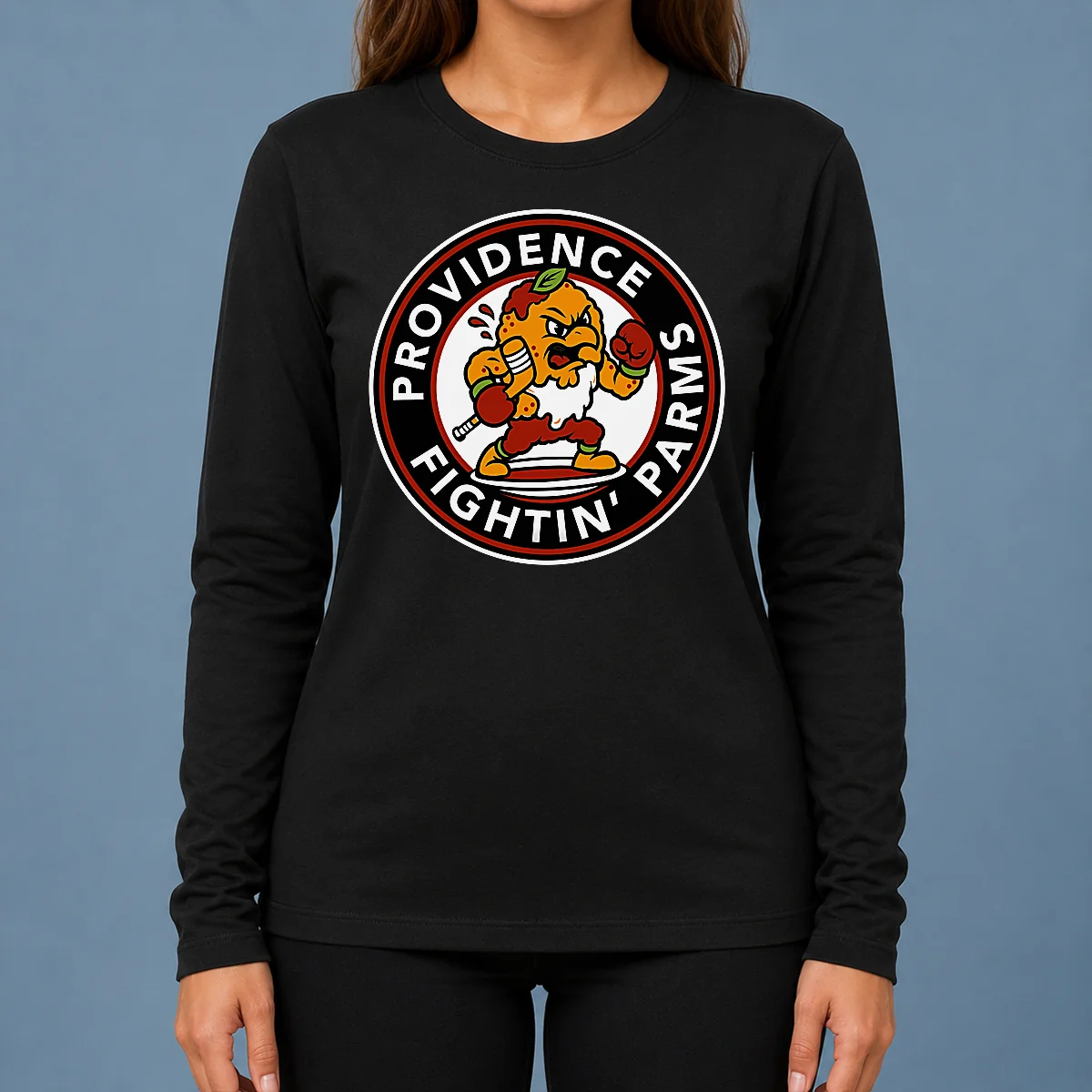 Awesome Providence Bruins Fightin' Parms Long Sleeve Shirt