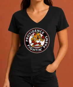Awesome Providence Bruins Fightin' Parms V-Neck Shirt