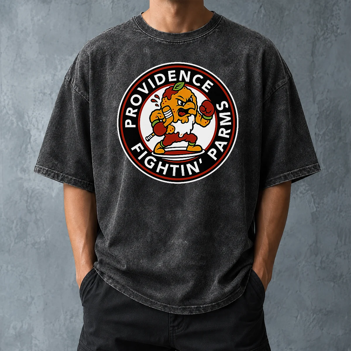 Awesome Providence Bruins Fightin' Parms Washed T-Shirt