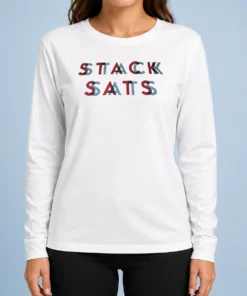 Awesome Stack Sats Long Sleeve Shirt