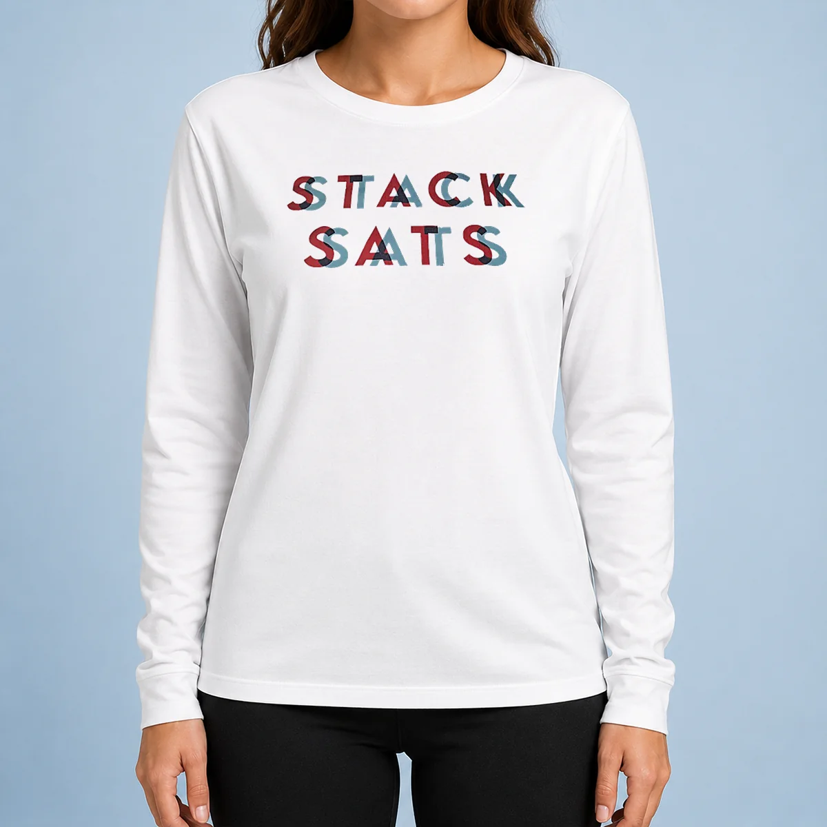 Awesome Stack Sats Long Sleeve Shirt