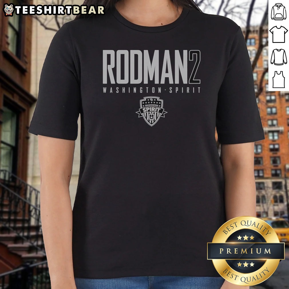 Awesome Trinity Rodman Washington Spirit 2 Shirt on Ladies Shirt Awesome Trinity Rodman Washington Spirit 2 Shirt shown as a ladies shirt preview