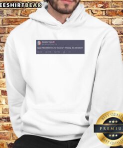 Awesome Trump Happy Pride Month To The Governor Of Florida Ron Defaggot Hoodie featuring bold graphics