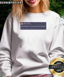 Awesome Trump Happy Pride Month To The Governor Of Florida Ron Defaggot Sweatshirt in vibrant colors and soft fabric.
