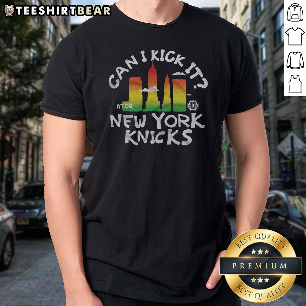 Funny A Tribe Called Quest X New York Knicks Can I Kick It Shirt on Classic Shirt Funny A Tribe Called Quest X New York Knicks Can I Kick It Shirt shown as a classic shirt preview