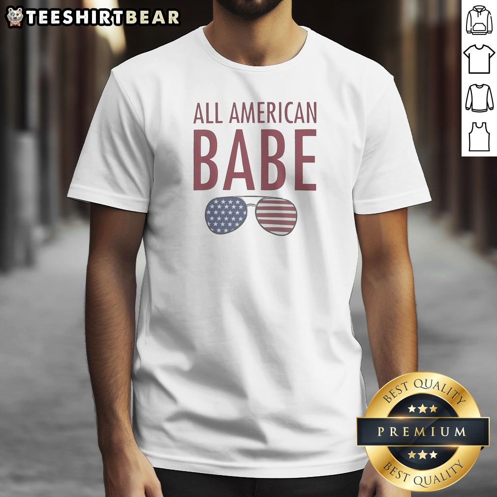 Funny All American Babe Shirt Funny All American Babe Shirt