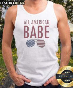 Funny All American Babe Tank Top