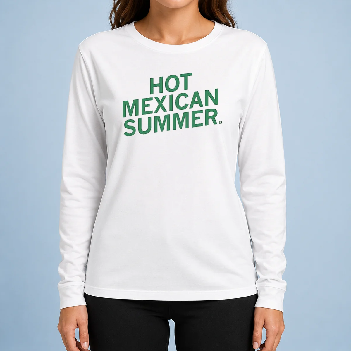 Funny Hot Mexican Summer Long Sleeve Shirt