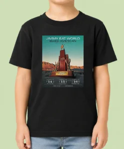 Funny Jimmy Eat World August 16 2026 London UK Kids T-Shirt