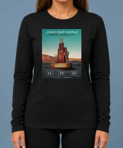 Funny Jimmy Eat World August 16 2026 London UK Long Sleeve Shirt
