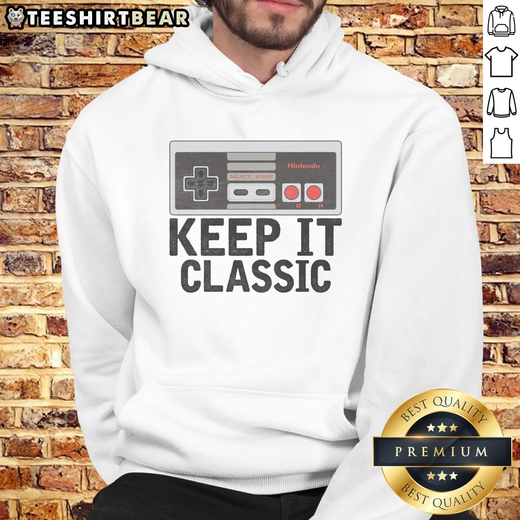 Funny Keep It Classic Old School Retro Vintage 1970s 80s 90s Shirt on Hoodie Funny Keep It Classic Old School Retro Vintage 1970s 80s 90s Shirt shown as a hoodie preview