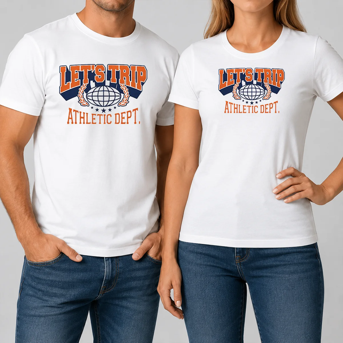 Funny Lets Trip Athletic Dept Go Shirt Funny Lets Trip Athletic Dept Go Shirt