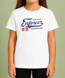 Funny Sophie Cunningham Indiana Enforcer 8 Indiana Basketball Kids T-Shirt