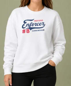Funny Sophie Cunningham Indiana Enforcer 8 Indiana Basketball Sweater
