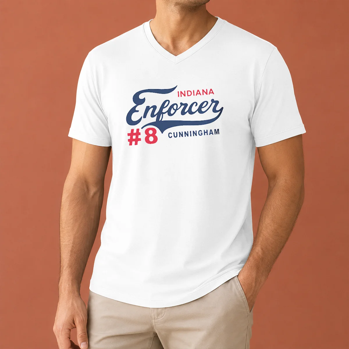 Funny Sophie Cunningham Indiana Enforcer 8 V-Neck Shirt Funny Sophie Cunningham Indiana Enforcer 8 V-Neck Shirt