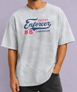 Funny Sophie Cunningham Indiana Enforcer 8 Indiana Basketball Washed T-Shirt