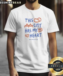 Funny This City Has My Heart San Francisco CA Shirt featuring bold city-themed graphic on a comfortable cotton tee