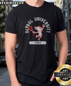 Good Blue Demons Depaul University Tennis NCAA Depaul University Tennis Shirt displayed on a vibrant background
