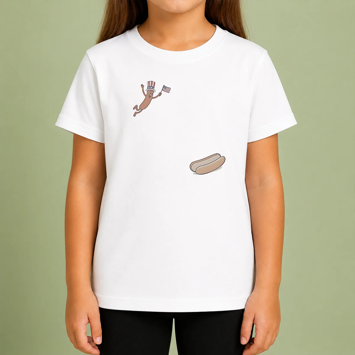 Good Hotdog Freedom Dive Meme Kids T-Shirt