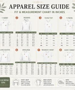 Good Hotdog Freedom Dive Meme size chart showing measurements in inches and cm for accurate sizing