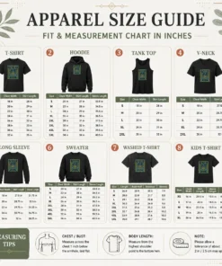 Size chart for Good Pigeons Playing Ping Pong 6 26 6 27 2026 Raleigh NC Poster with measurements in inches and cm