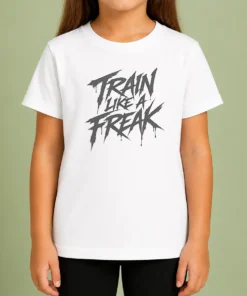 Good Train Like A Freak Kids T-Shirt