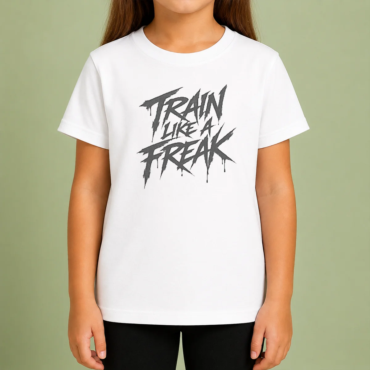 Good Train Like A Freak Kids T-Shirt
