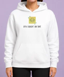Good UFO Caught On Tape Extraterrestrial Space Alien Flying Saucer Hoodie