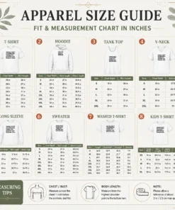 Size chart for Good Women Aren'T Rehabilitation Centers For Unstable And Insecure Men with measurements in inches and cm