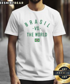 Hot Brasil Vs The World FIFA World Cup 2026 Having Flag Shirt featuring vibrant flag graphics