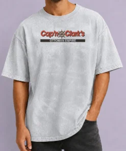 Hot Cap'N Clark'S Ottoman Empire Washed T Shirt in soft cotton fabric with vintage washed look