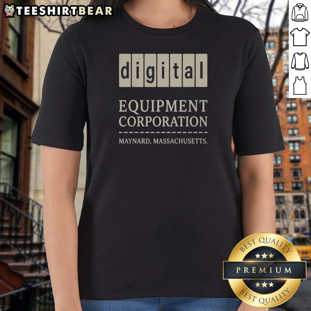 Hot Digital Equipment Corporation 1957 Shirt on Ladies Shirt Hot Digital Equipment Corporation 1957 Shirt shown as a ladies shirt preview