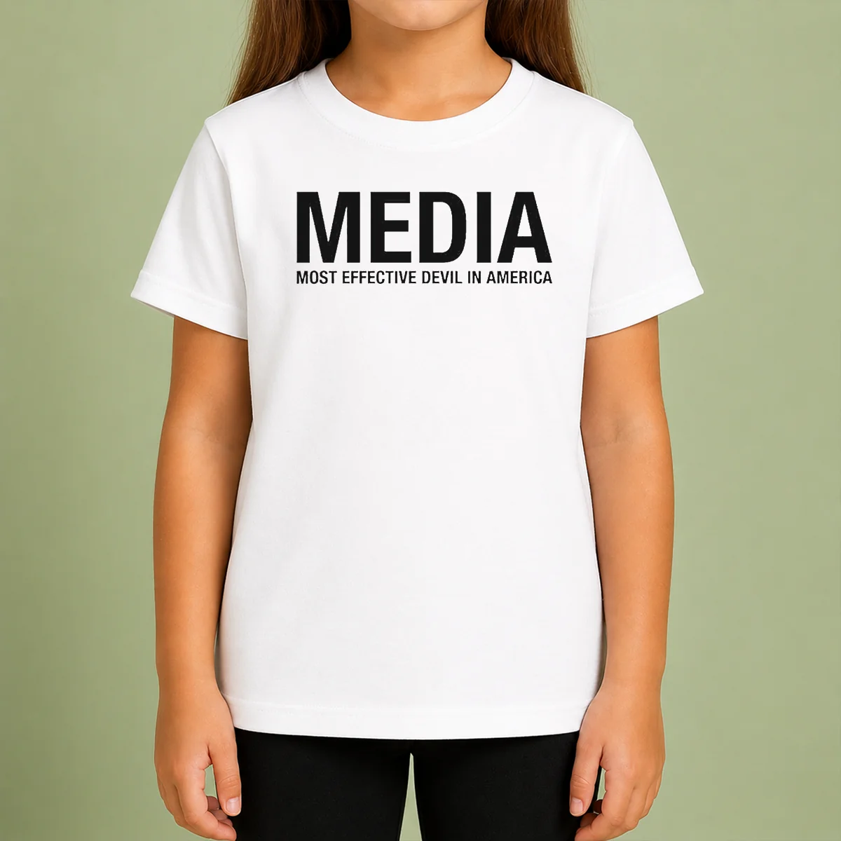 Hot Media Most Effective Devil In America Kids T-Shirt