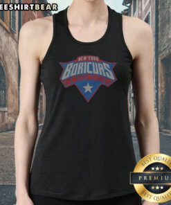 New York Boricuas Puerto Rico Star Diamond Logo Bold Fan Art Tank Top